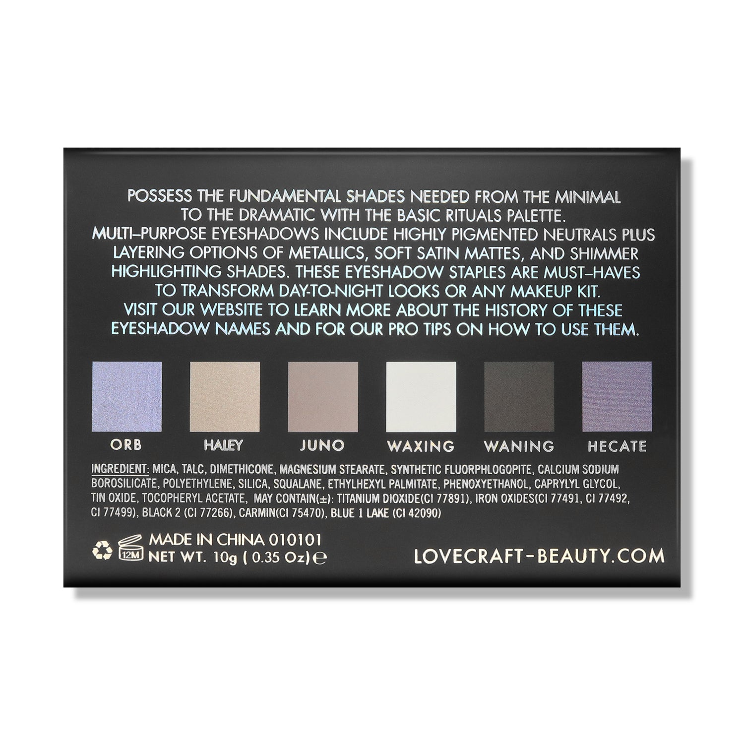 Basic Rituals Palette